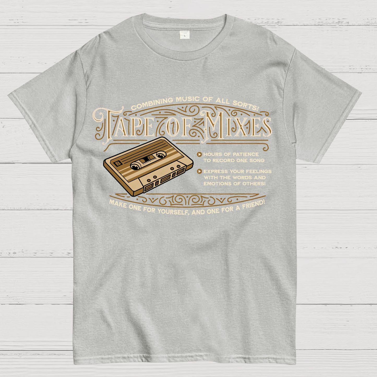 Vintage Mixtape Geek T-Shirt