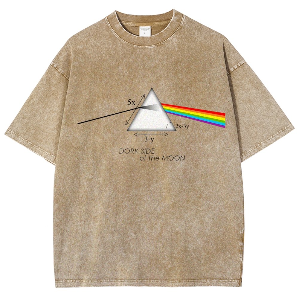 Dork World Of The Moon Vintage Distressed T-shirt