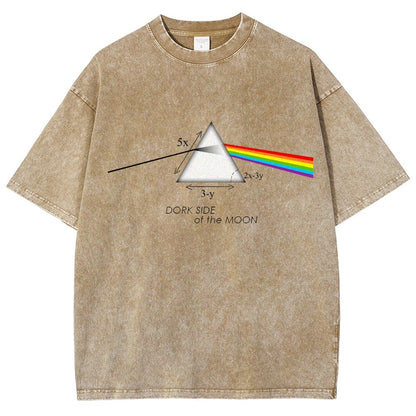 Dork World Of The Moon Vintage Distressed T-shirt