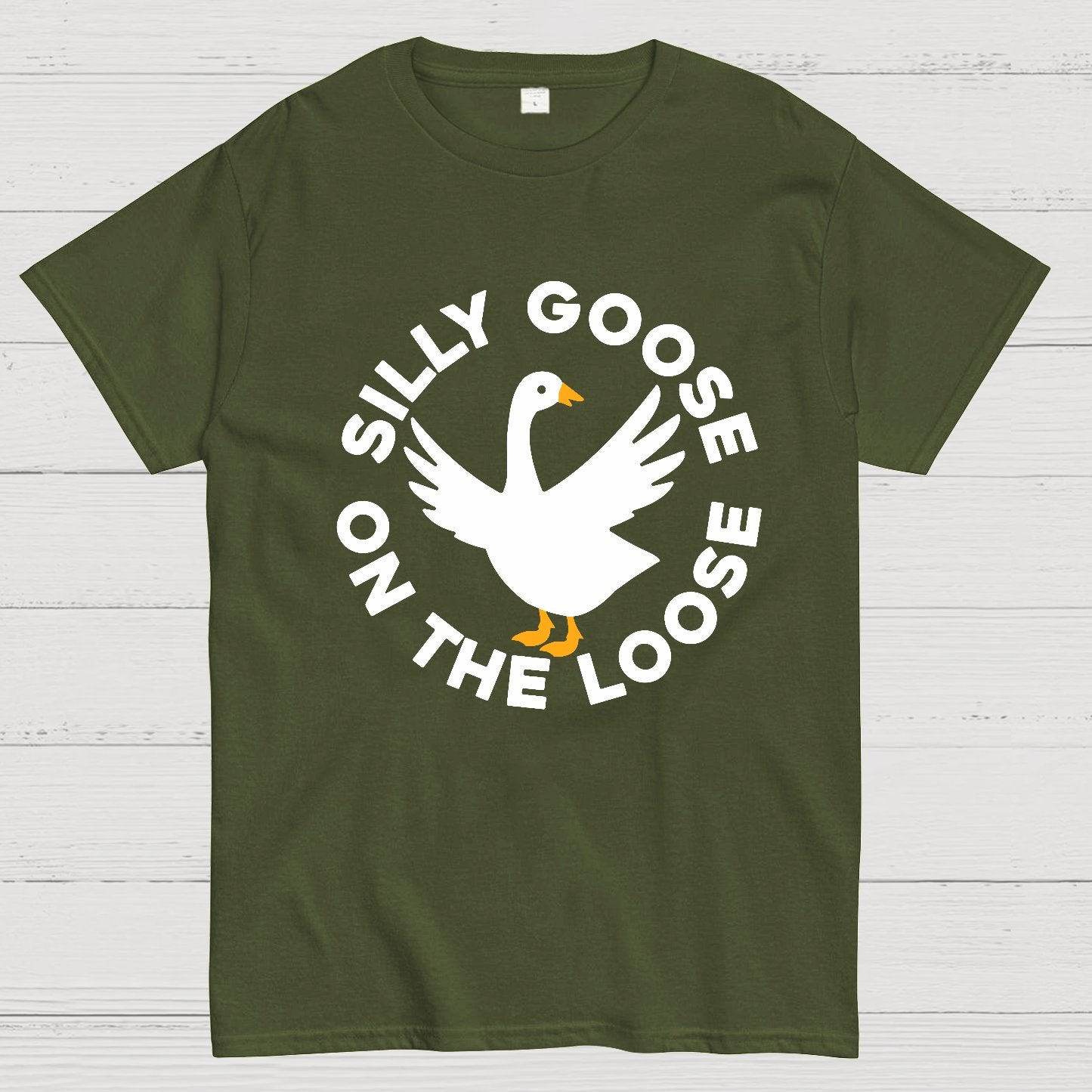Silly Goose On The Loose Geeky T-Shirt
