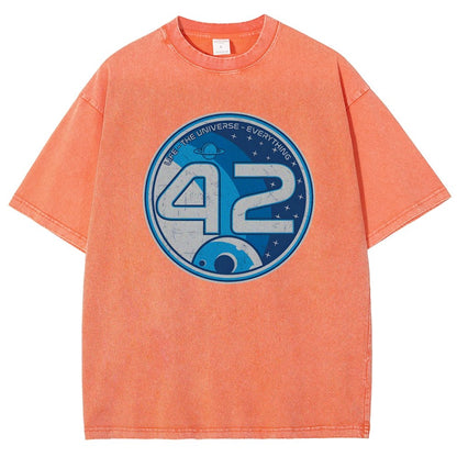 42- The Answer Vintage Distressed T-shirt