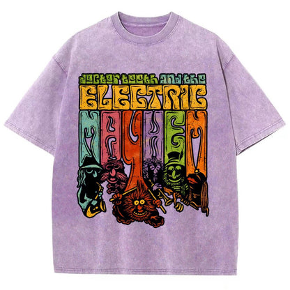 The Psychedelic Mayhem Vintage Distressed T-shirt