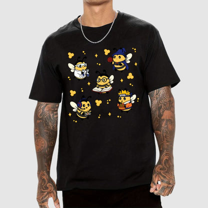 Nerdy Bees Squad Geek T-Shirt