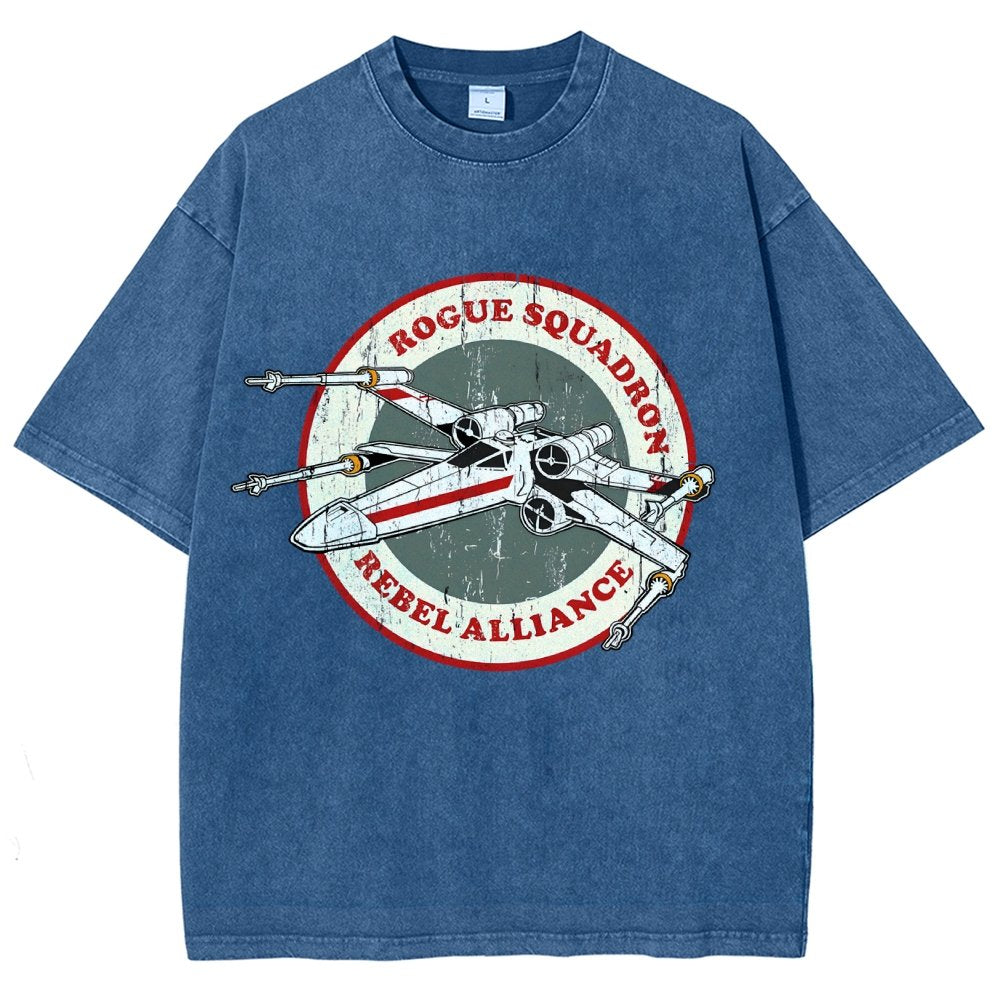 Vintage Rebel Squadron Vintage Distressed T-shirt