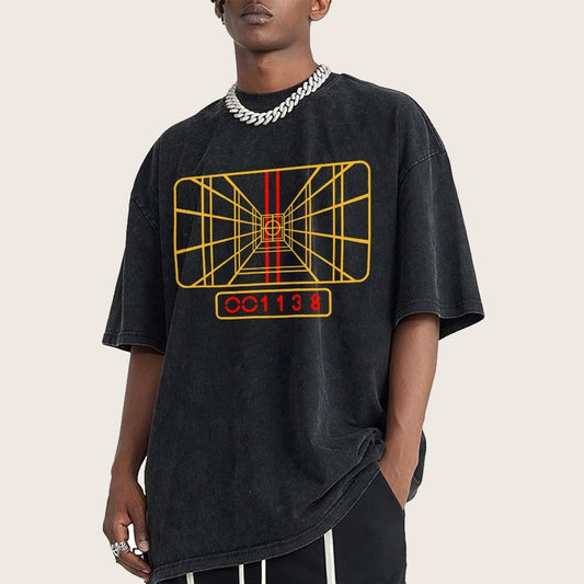 Stay On Target Vintage Distressed T-shirt