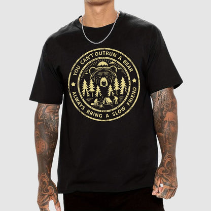 You Can't Outrun A Bear.Geek T-Shirt