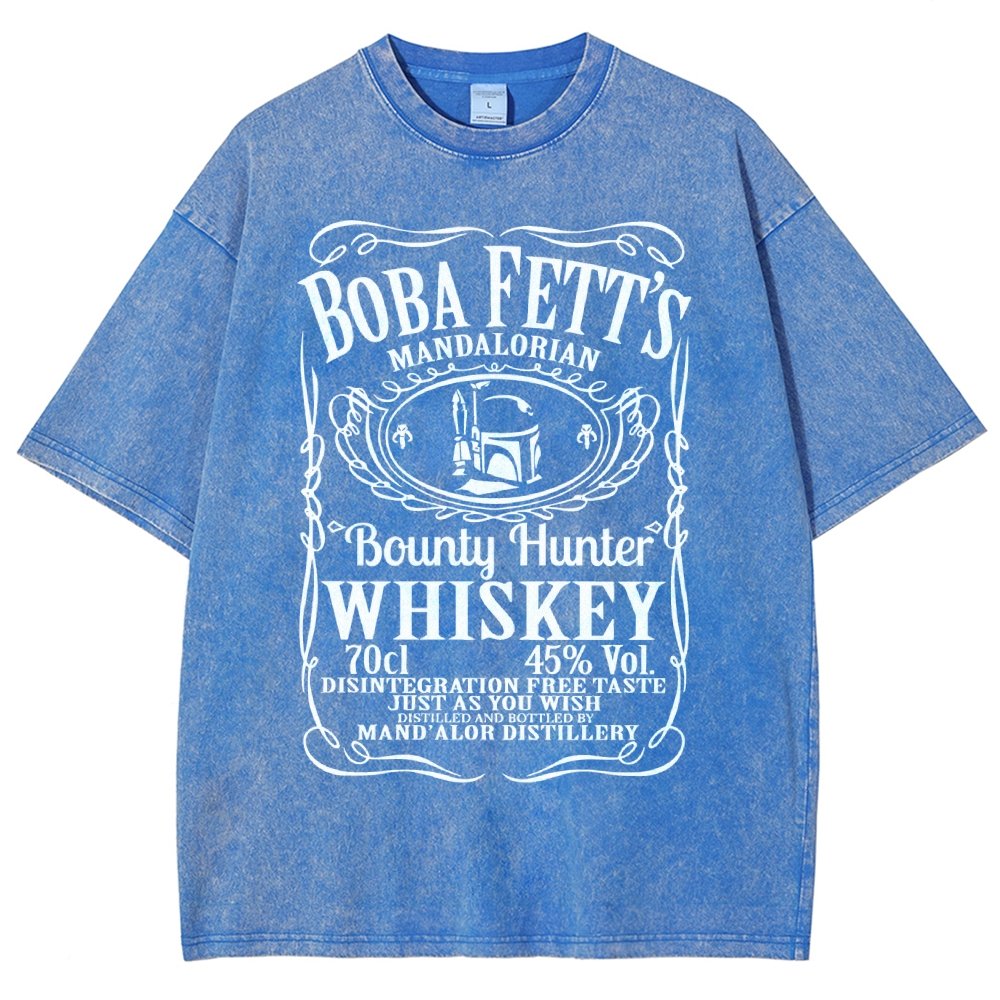 Adventure Hunter Whiskey Vintage Distressed T-shirt