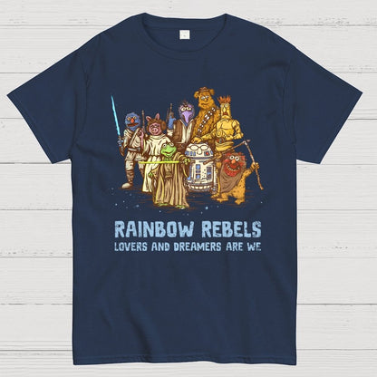 Rainbow Rebels Geek T-Shirt