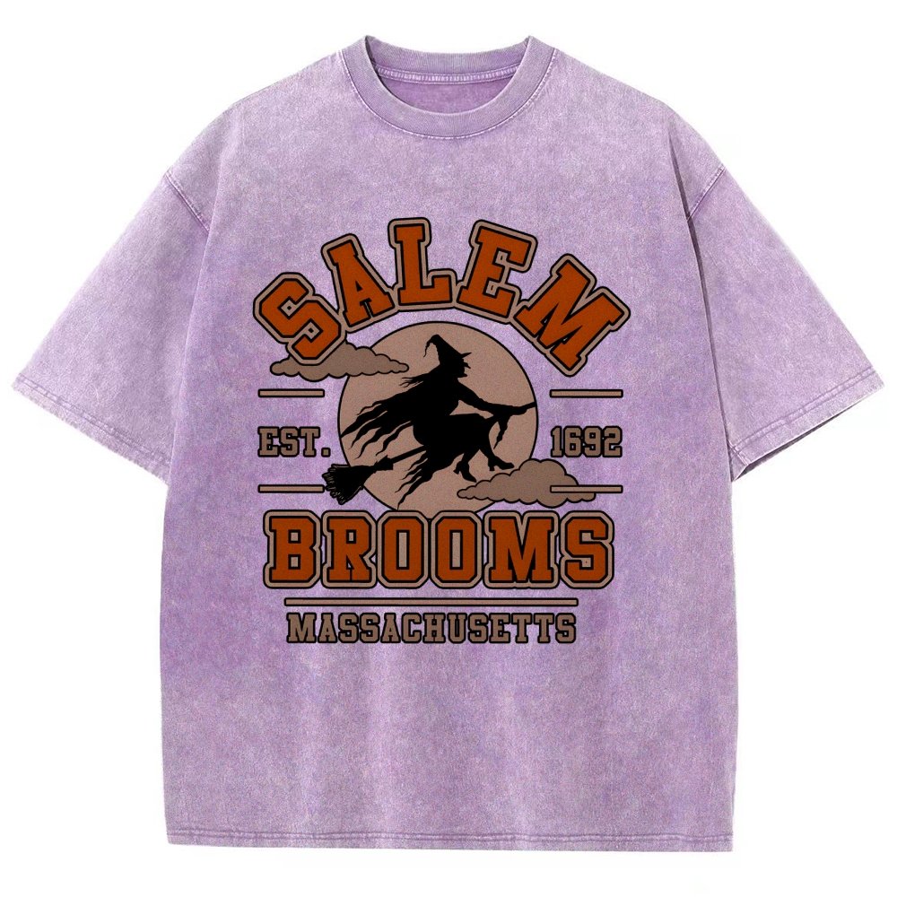 SALEM BROOMS Vintage Distressed T-shirt