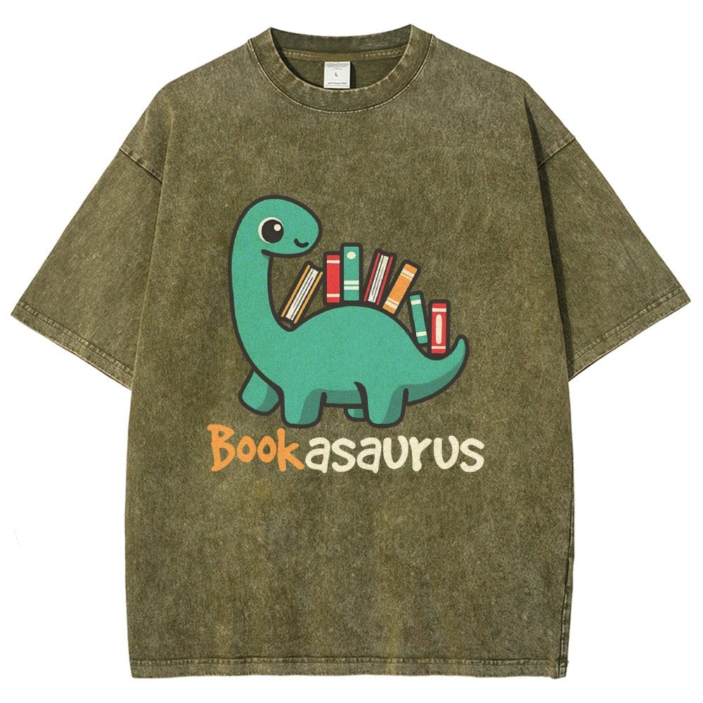 Bookasaurus Vintage Distressed T-shirt