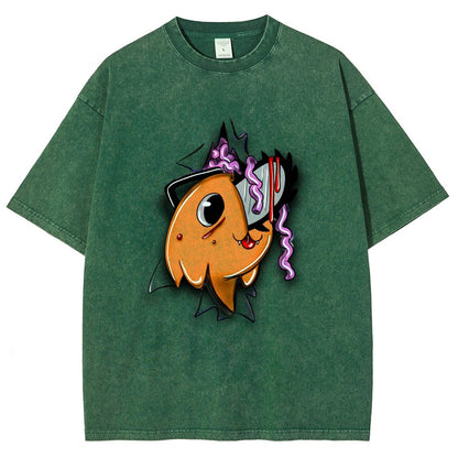 Pet Vintage Distressed T-shirt
