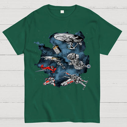Ultimate Space Fleet Geek T-Shirt