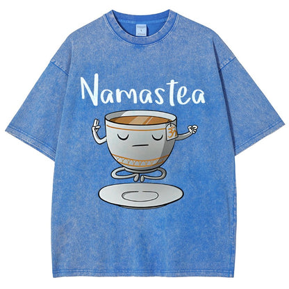 Namastea Vintage Distressed T-shirt