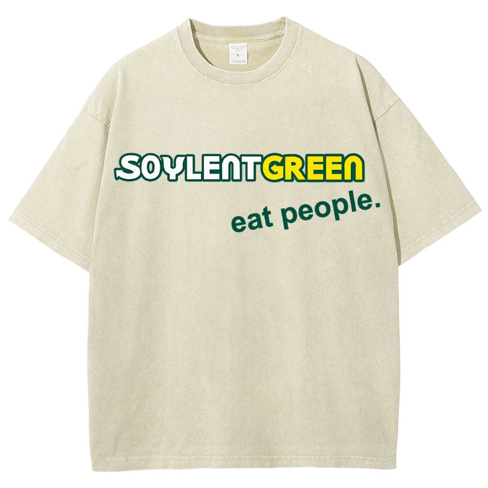 Eat People Vintage Distressed T-shirt