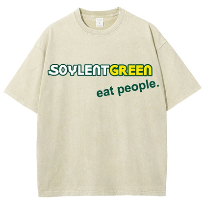 Eat People Vintage Distressed T-shirt