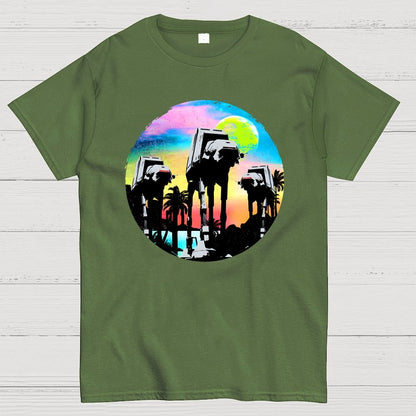 Retro Walker Adventure Geek T-Shirt