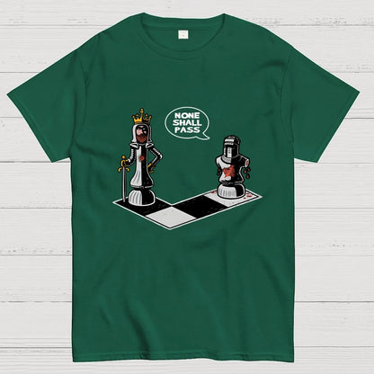 Black Knight Check Geek T-Shirt