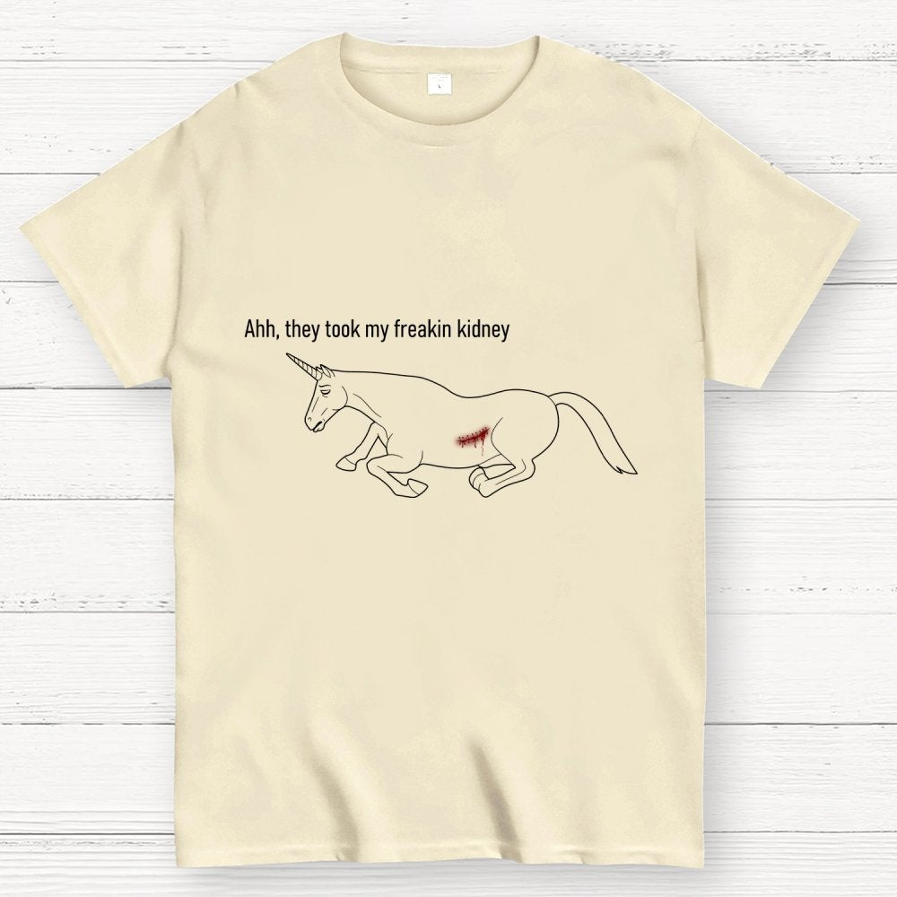 Ahh They Took My Freakin Kidney Geek T-Shirt