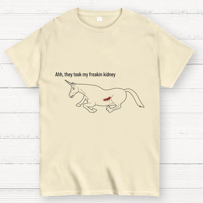 Ahh They Took My Freakin Kidney Geek T-Shirt