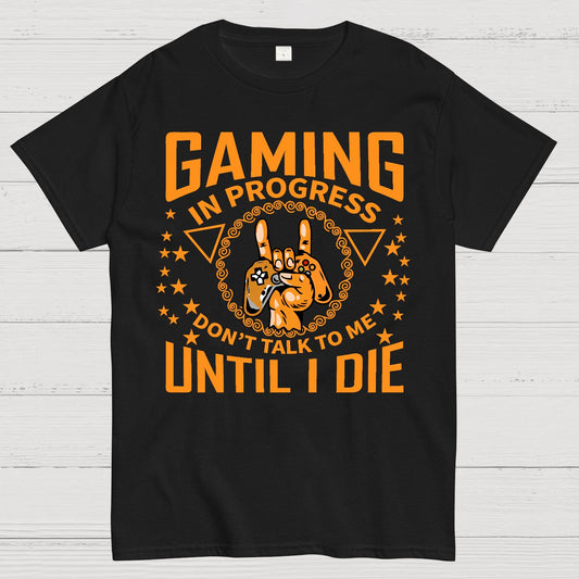 Don't talk to me while the game is going on Geek T-Shirt