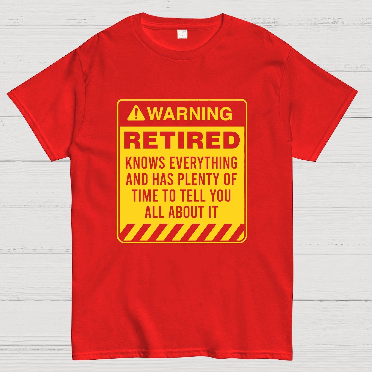 Retired Warning Geek T-Shirt