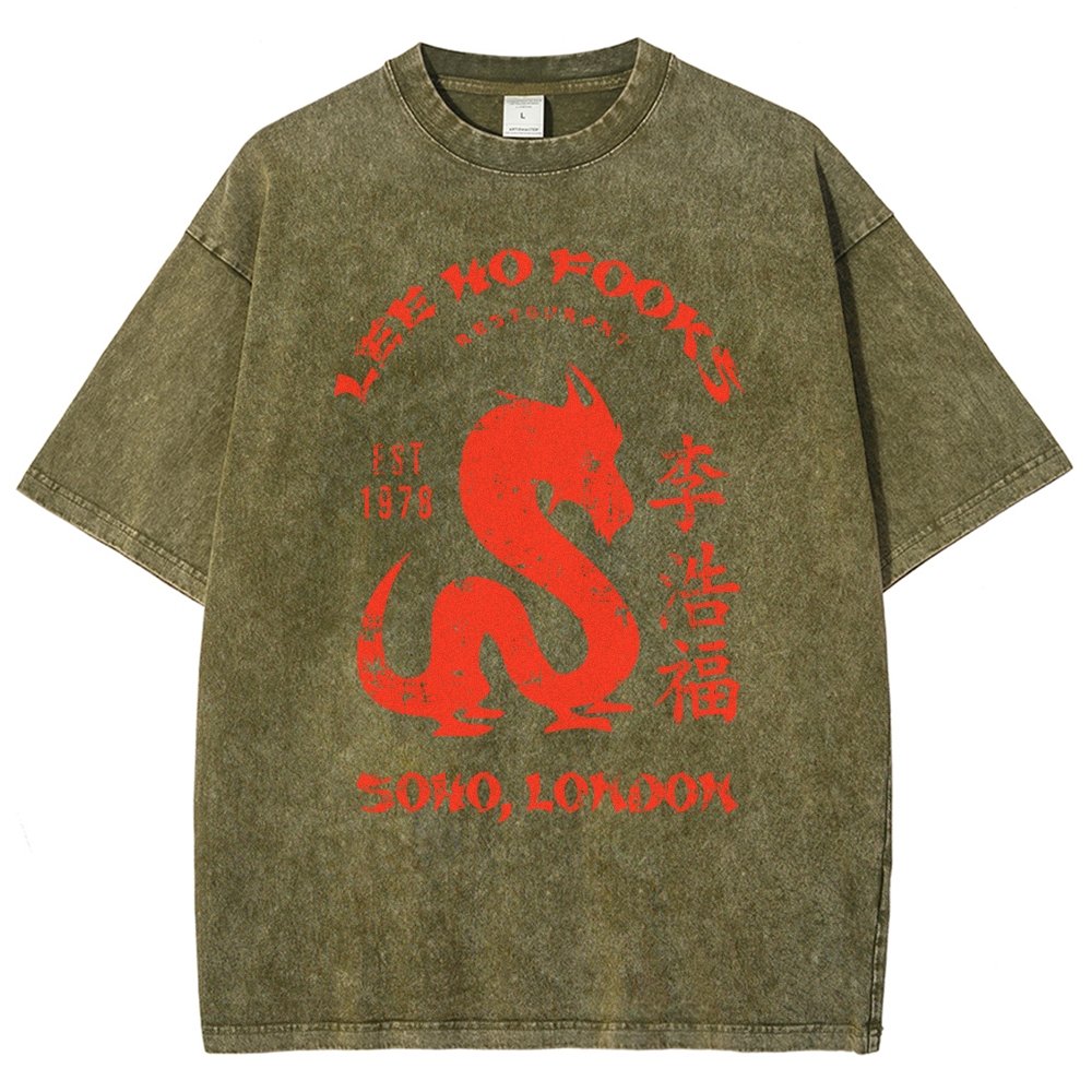 Lee Ho Fook‘s Vintage Distressed T-shirt