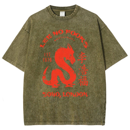 Lee Ho Fook‘s Vintage Distressed T-shirt