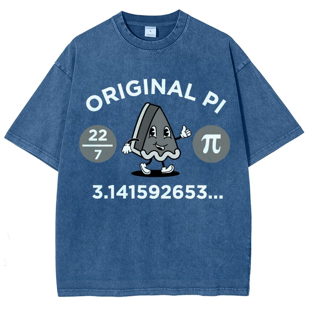 Vintage Original Pi Vintage Distressed T-shirt