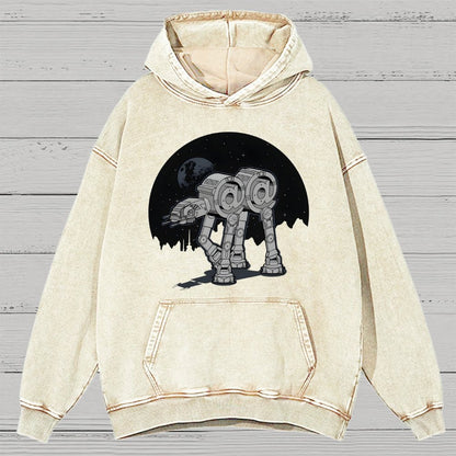 Ack…Ack… Vintage Distressed Hoodie