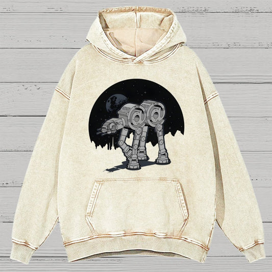 Ack…Ack… Vintage Distressed Hoodie