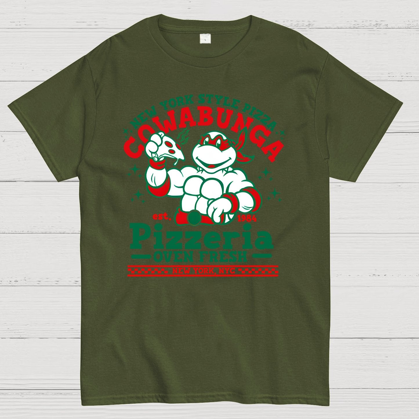 Cowabunga Eatery Geek T-Shirt
