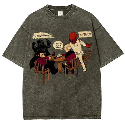 Poker Game Vintage Distressed T-shirt