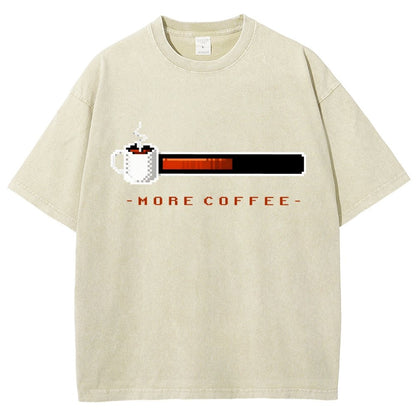 Coffee Bar Vintage Distressed T-shirt
