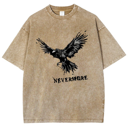 Nevermore Vintage Distressed T-shirt