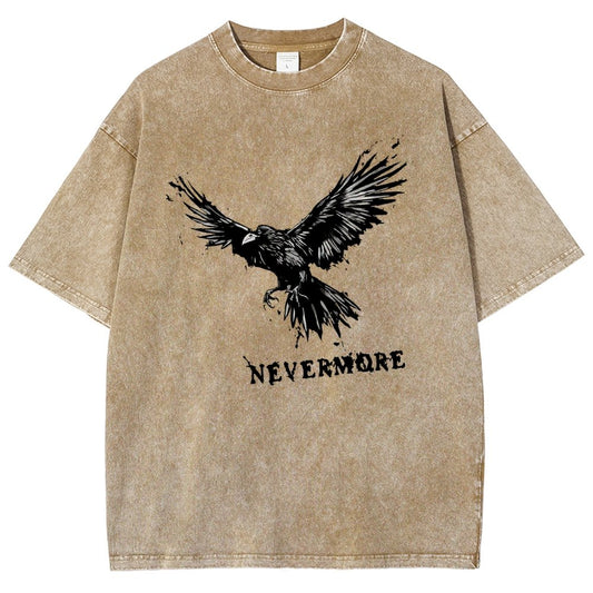 Nevermore Vintage Distressed T-shirt