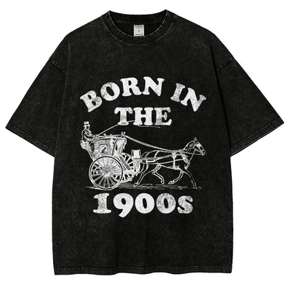 Born In The 1900s Vintage Distressed T-shirt