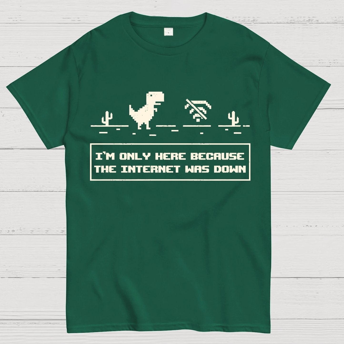 Offline Dino Geek T-Shirt