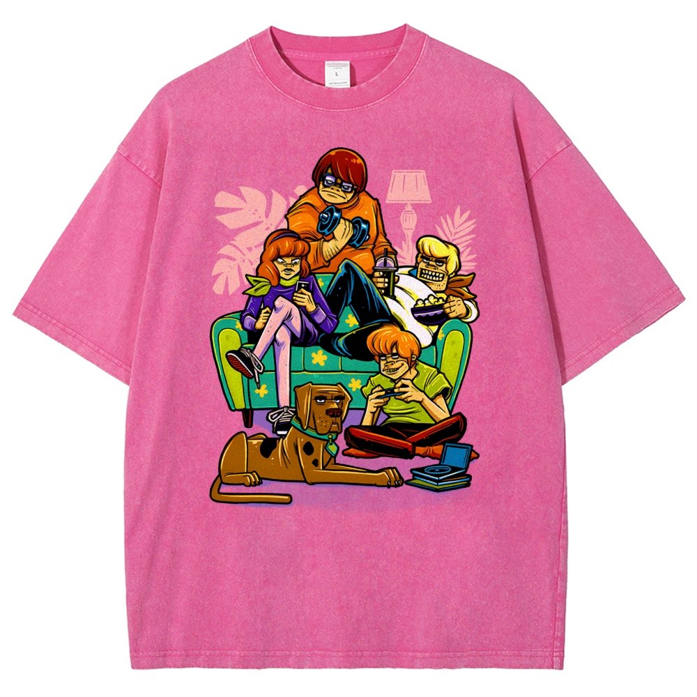 Stay Home Squad Vintage Distressed T-shirt