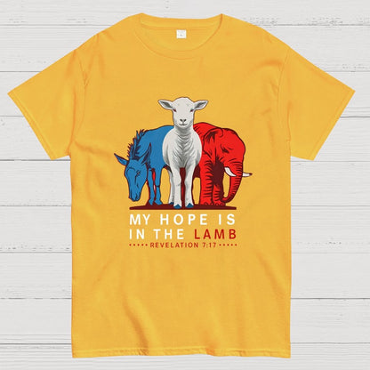 My Hope Is In The Lamb Sarcasm Geek T-Shirt