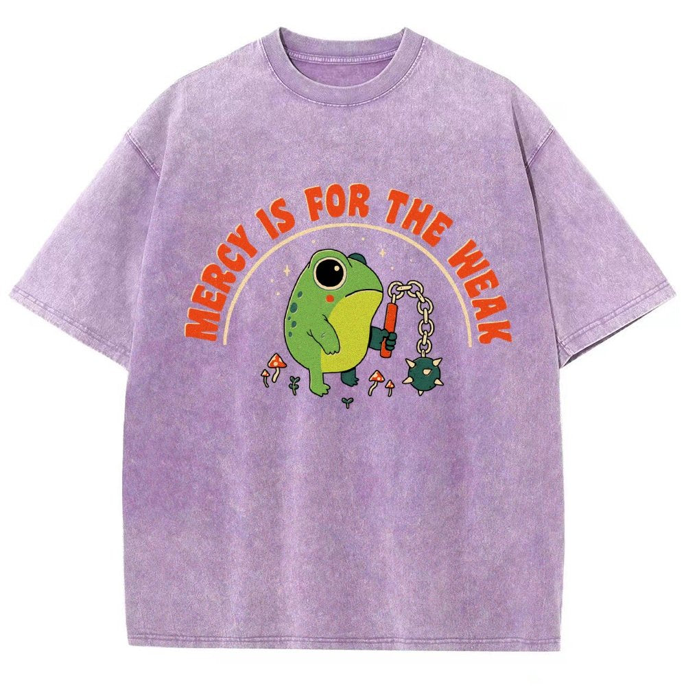 Mercy Is For The Weak Vintage Distressed T-shirt