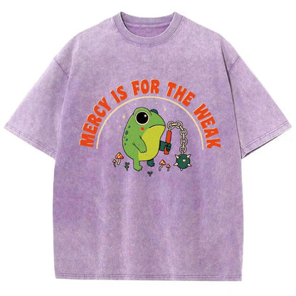 Mercy Is For The Weak Vintage Distressed T-shirt