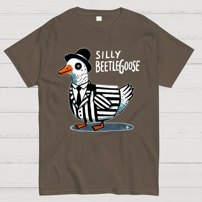 Silly Beetle Goose Funny Geek T-Shirt