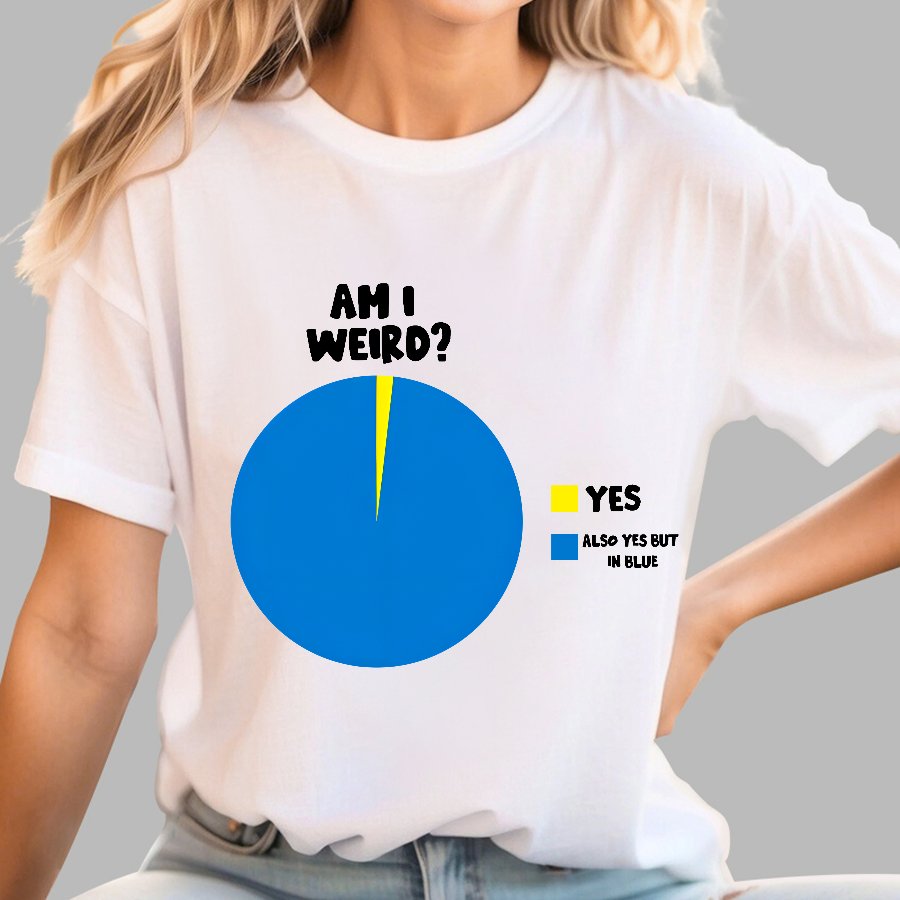 Yes But In Blue Geek T-Shirt