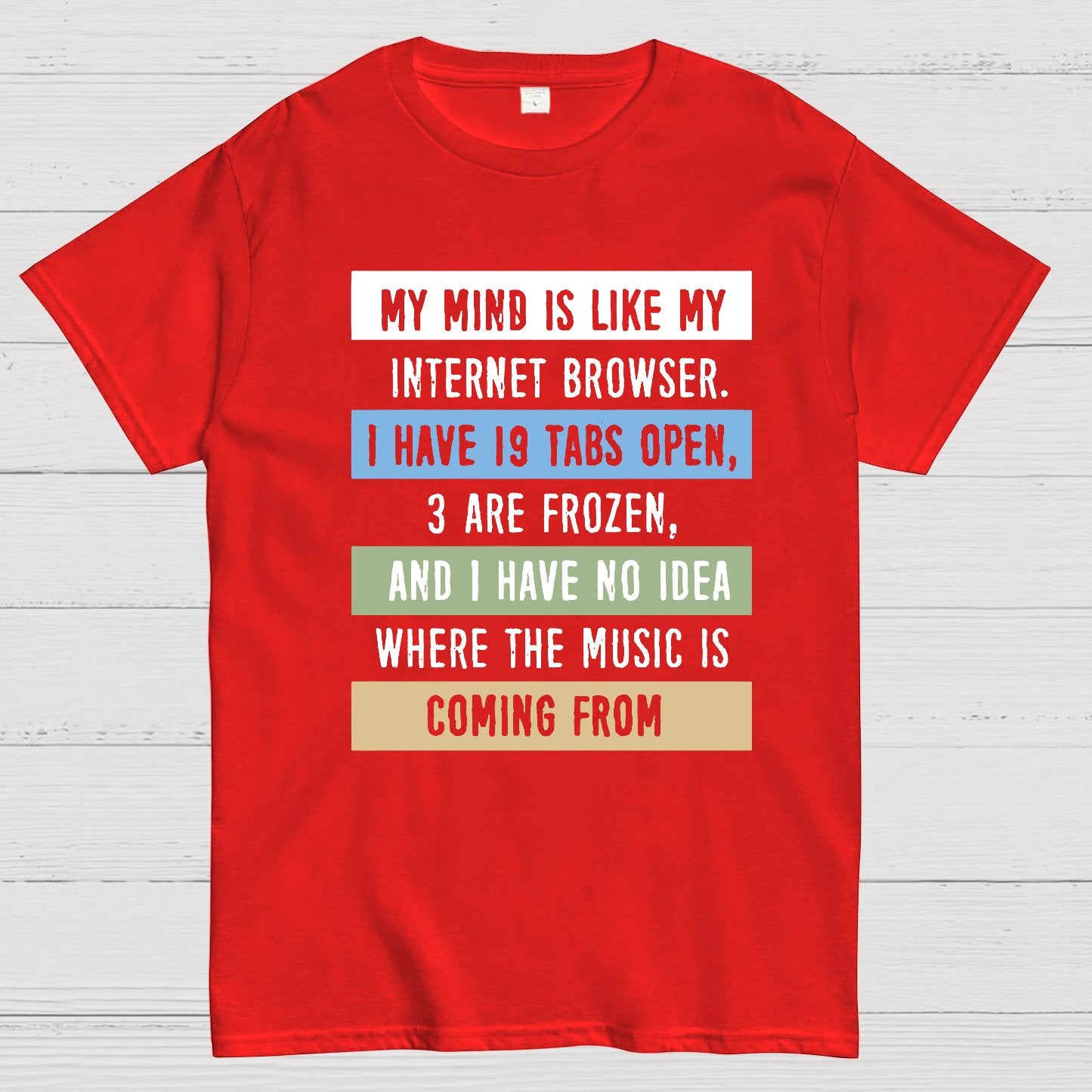 My Mind Nerdy T-Shirt