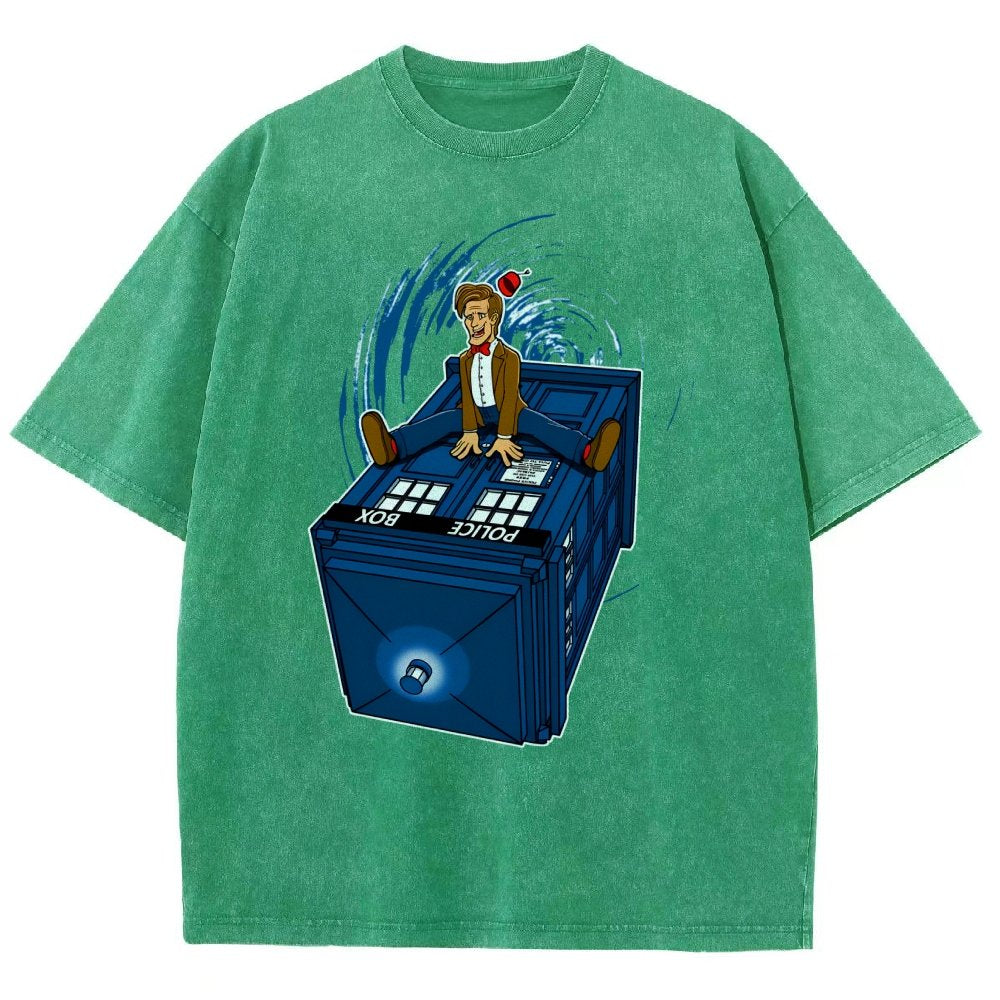 How I Learned To Love The Time Machine Vintage Distressed T-shirt