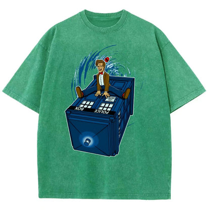 How I Learned To Love The Time Machine Vintage Distressed T-shirt