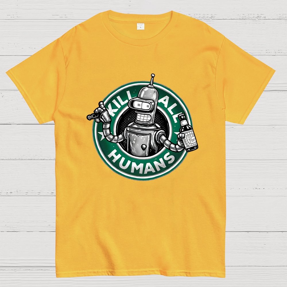 Machines VS. Humans Geek T-Shirt