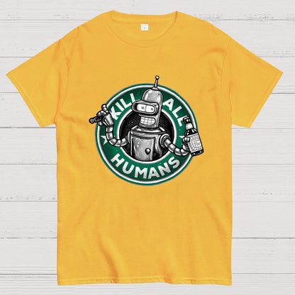 Machines VS. Humans Geek T-Shirt