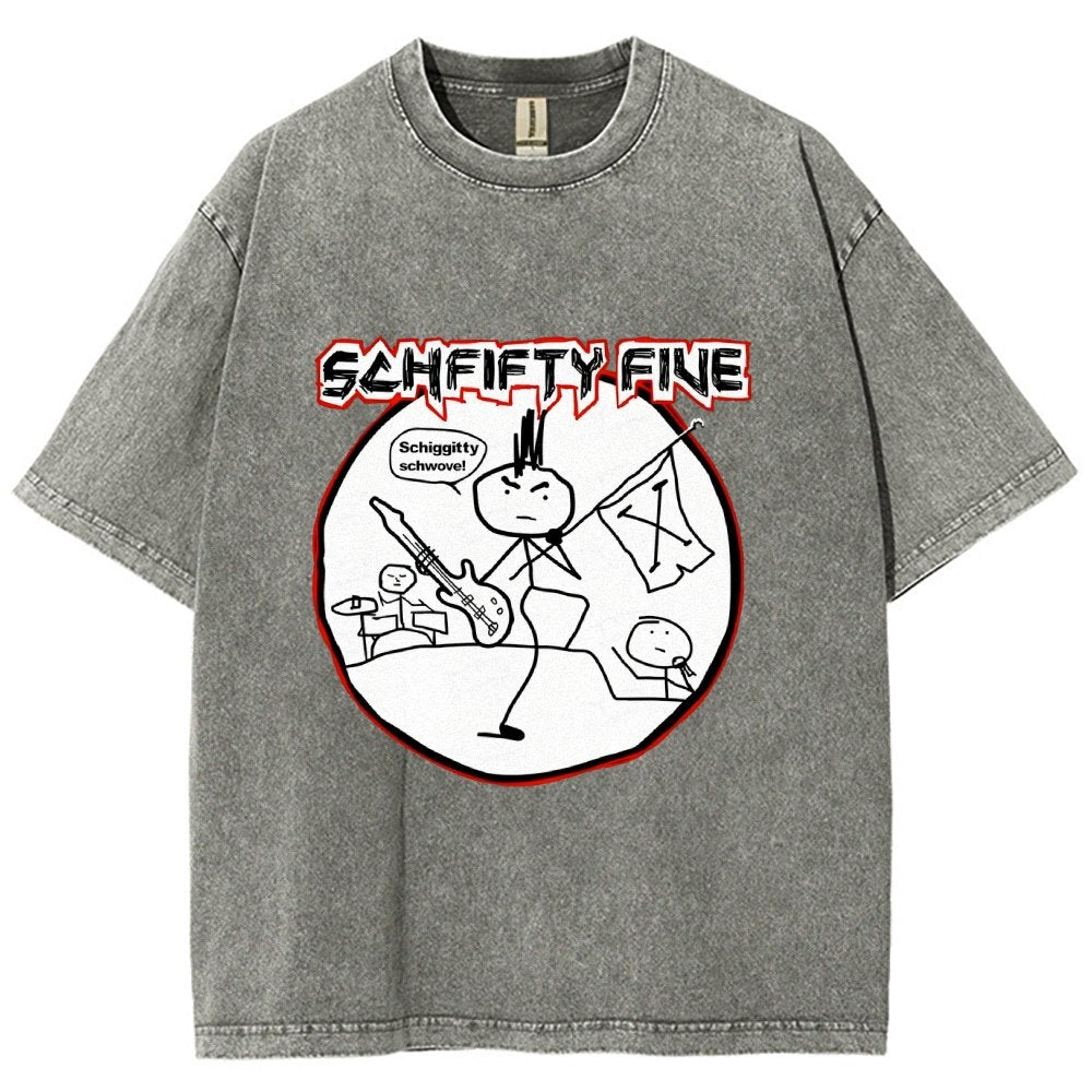 Schfifty Five Vintage Distressed T-shirt