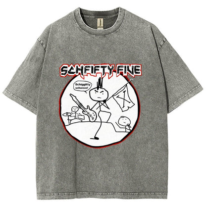 Schfifty Five Vintage Distressed T-shirt